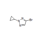 4-Bromo-2-cyclopropyl-2H-1,2,3-triazole