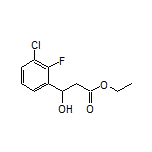 Ethyl 3-(3-Chloro-2-fluorophenyl)-3-hydroxypropanoate