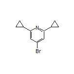 4-Bromo-2,6-dicyclopropylpyridine