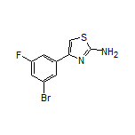 4-(3-Bromo-5-fluorophenyl)thiazol-2-amine