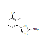 4-(3-Bromo-2-methylphenyl)thiazol-2-amine