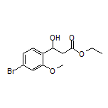 Ethyl 3-(4-Bromo-2-methoxyphenyl)-3-hydroxypropanoate