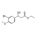 Ethyl 3-(3-Bromo-4-methoxyphenyl)-3-hydroxypropanoate