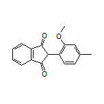 2-(2-Methoxy-4-methylphenyl)-1H-indene-1,3(2H)-dione