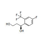 (S)-1-[4-Fluoro-2-(trifluoromethyl)phenyl]-1,3-propanediol