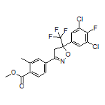 Methyl 4-[5-(3,5-Dichloro-4-fluorophenyl)-5-(trifluoromethyl)-4,5-dihydro-3-isoxazolyl]-2-methylbenzoate