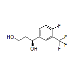 (S)-1-[4-Fluoro-3-(trifluoromethyl)phenyl]-1,3-propanediol