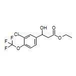 Ethyl 3-[3-Chloro-4-(trifluoromethoxy)phenyl]-3-hydroxypropanoate