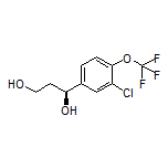 (S)-1-[3-Chloro-4-(trifluoromethoxy)phenyl]-1,3-propanediol