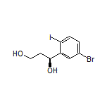 (S)-1-(5-Bromo-2-iodophenyl)-1,3-propanediol