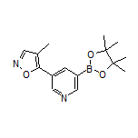 5-(4-Methyl-5-isoxazolyl)pyridine-3-boronic Acid Pinacol Ester