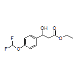 Ethyl 3-[4-(Difluoromethoxy)phenyl]-3-hydroxypropanoate