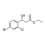 Ethyl 3-(4-Bromo-2-chlorophenyl)-3-hydroxypropanoate