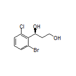 (S)-1-(2-Bromo-6-chlorophenyl)-1,3-propanediol