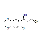 (S)-1-(2-Bromo-4,5-dimethoxyphenyl)-1,3-propanediol