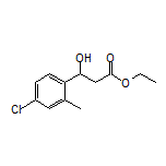 Ethyl 3-(4-Chloro-2-methylphenyl)-3-hydroxypropanoate