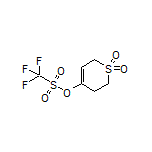 1,1-Dioxido-3,6-dihydro-2H-thiopyran-4-yl Trifluoromethanesulfonate