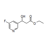 Ethyl 3-(5-Fluoro-3-pyridyl)-3-hydroxypropanoate