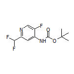 N-Boc-2-(difluoromethyl)-5-fluoropyridin-4-amine