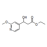 Ethyl 3-Hydroxy-3-(2-methoxy-4-pyridyl)propanoate