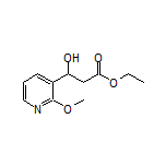 Ethyl 3-Hydroxy-3-(2-methoxy-3-pyridyl)propanoate