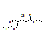 Ethyl 3-Hydroxy-3-(2-methoxy-5-pyrimidinyl)propanoate