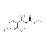 Ethyl 3-(4-Fluoro-2-methoxyphenyl)-3-hydroxypropanoate