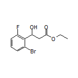 Ethyl 3-(2-Bromo-6-fluorophenyl)-3-hydroxypropanoate