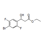 Ethyl 3-(4-Bromo-2,5-difluorophenyl)-3-hydroxypropanoate