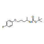 N-Boc-5-(4-fluorophenoxy)-2-pentanamine