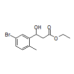 Ethyl 3-(5-Bromo-2-methylphenyl)-3-hydroxypropanoate