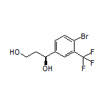 (S)-1-[4-Bromo-3-(trifluoromethyl)phenyl]-1,3-propanediol