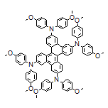 N2,N2,N7,N7,N10,N10,N15,N15-Octakis(4-methoxyphenyl)dibenzo[g,p]chrysene-2,7,10,15-tetraamine