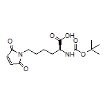 (S)-2-(Boc-amino)-6-(2,5-dioxo-2,5-dihydro-1-pyrrolyl)hexanoic Acid