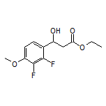 Ethyl 3-(2,3-Difluoro-4-methoxyphenyl)-3-hydroxypropanoate