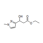 Ethyl 3-Hydroxy-3-(1-methyl-3-pyrazolyl)propanoate