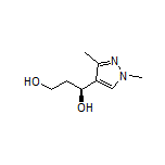 (S)-1-(1,3-Dimethyl-4-pyrazolyl)-1,3-propanediol