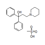 1,1-Diphenyl-3-(1-piperidyl)-1-propanol Methanesulfonate