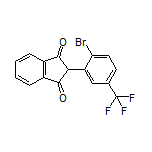 2-[2-Bromo-5-(trifluoromethyl)phenyl]-1H-indene-1,3(2H)-dione