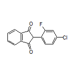 2-(4-Chloro-2-fluorophenyl)-1H-indene-1,3(2H)-dione