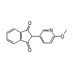 2-(6-Methoxypyridin-3-yl)-1H-indene-1,3(2H)-dione