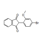 2-(4-Bromo-2-methoxyphenyl)-1H-indene-1,3(2H)-dione