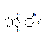 2-(3-Bromo-4-methoxyphenyl)-1H-indene-1,3(2H)-dione