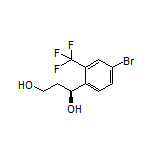 (S)-1-[4-Bromo-2-(trifluoromethyl)phenyl]-1,3-propanediol