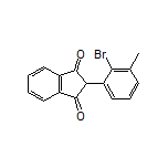 2-(2-Bromo-3-methylphenyl)-1H-indene-1,3(2H)-dione