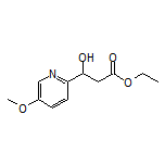 Ethyl 3-Hydroxy-3-(5-methoxy-2-pyridyl)propanoate