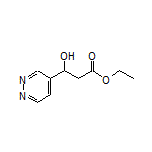 Ethyl 3-Hydroxy-3-(4-pyridazinyl)propanoate