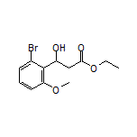 Ethyl 3-(2-Bromo-6-methoxyphenyl)-3-hydroxypropanoate