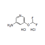 5-(Difluoromethoxy)pyridin-3-amine Dihydrochloride