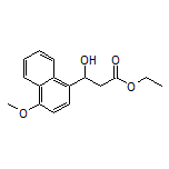 Ethyl 3-Hydroxy-3-(4-methoxy-1-naphthyl)propanoate